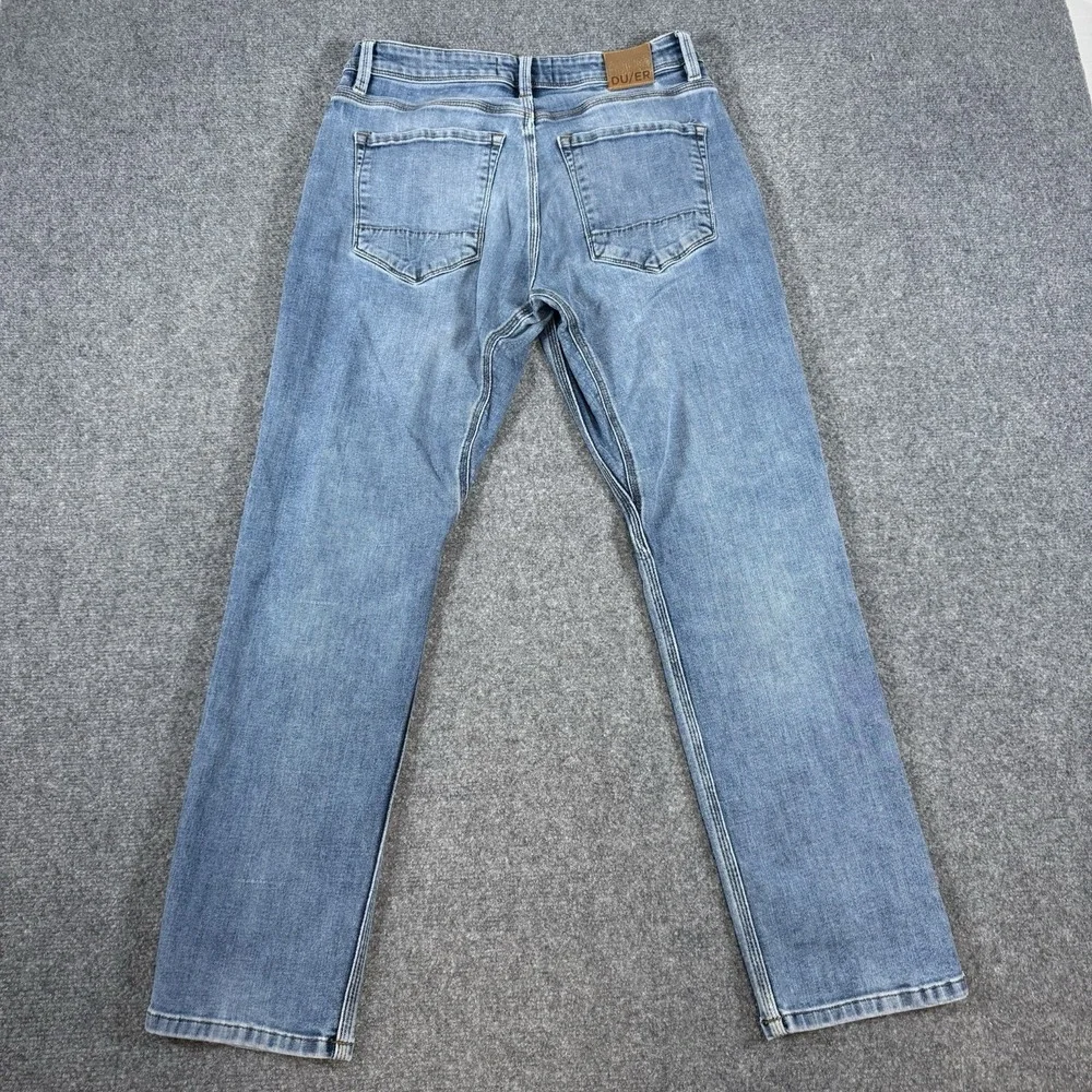DU/ER Jeans Mens 31x30 (Fits 30x29) Blue L2X Relaxed Fit Stretch Medium Wash‎
